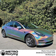 3M 2080 Satin Flip Psychedelic Vinyl Wrap | SP281