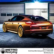 Orafol 970RA Matte Aubergine Bronze Vinyl Wrap | 970RA-990M