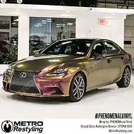 Orafol 970RA Gloss Aubergine Bronze Vinyl Wrap | 970RA-990
