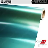 Orafol 970RA Gloss Aquamarine Vinyl Wrap | 970RA-318