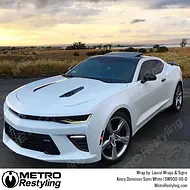 Avery Dennison SW900 Satin White Vinyl Wrap | SW900-116-O