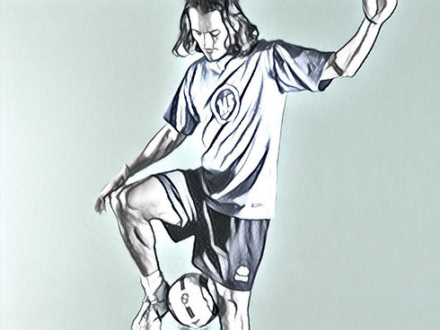This is Andrea, our Futsal coach. 