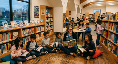 Why Library Visits are the Antidote to the Literacy Crisis
