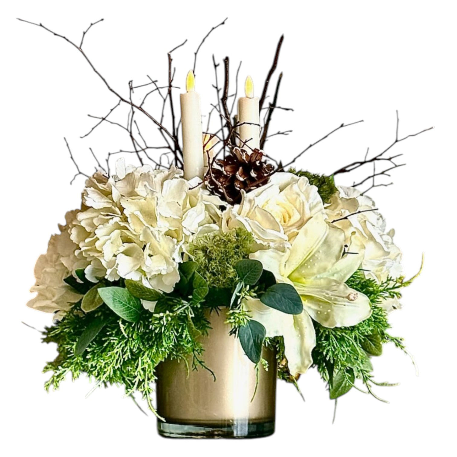 Winter Woodland Centerpiece