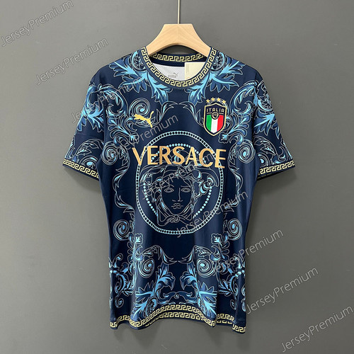 ITALIA "X VERSACE" 2021/2022 JERSEY PREMIUM