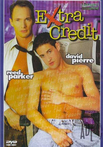 Extra Credit. Gay porn parody depicts office men in costumes engaging in office fuck anal and oral fucking, including sucking big dick their coworkers.