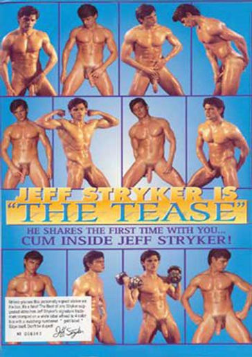 Jeff Stryker is The Tease. Vintage solo classic from Stryker Productions. Experience iconic erotic tension & sex scene in this definitive gay adult film.