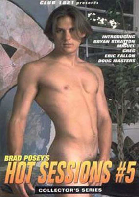 Hot Sessions 5: Vintage 1995 gay porn film featuring five newcomers' unscripted nude photo sessions. Cock stroking, steamy poses and revealing talk.