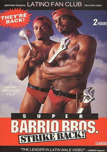 Super Barrio Bros Strike Back: Vintage gay porn film! Join horny Latin heroes as they continue their raunchy gay sex adventure after defeating King Koopa.