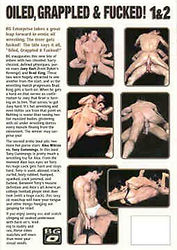 Oiled Grappled and Fucked 1 and 2 is classic gay vintage porn from BG Enterprise. Experience intense, erotic wrestling action and raw, muscular encounters.