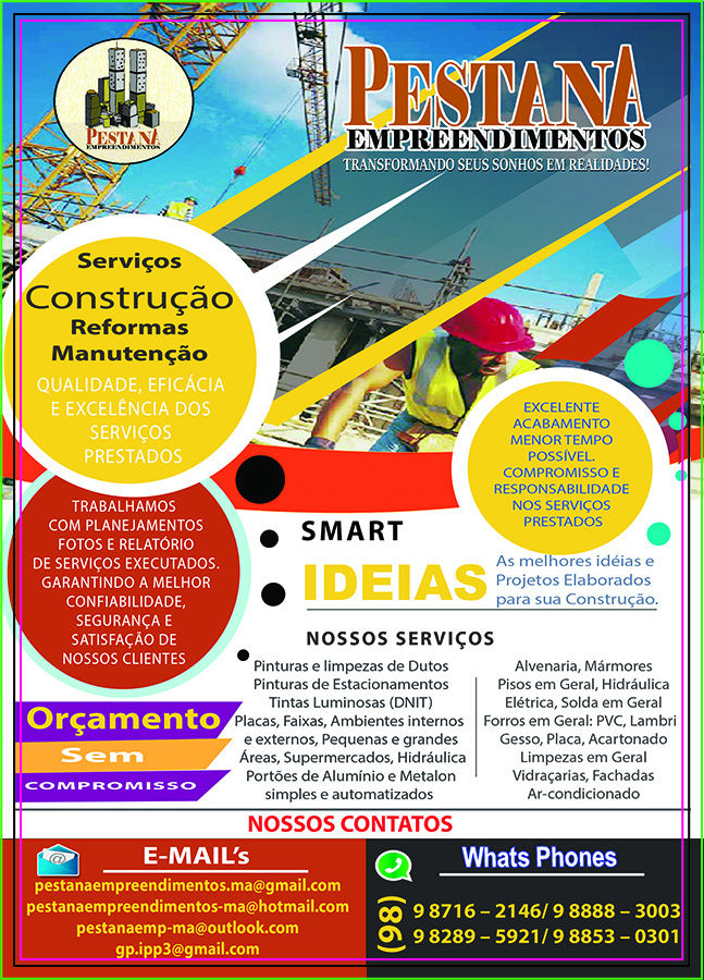 Flyer Pestana Empreendimentos