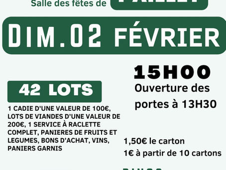 LOTO 02 février
