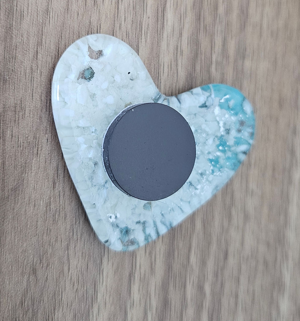 Thumbnail: Fused Glass Hearts