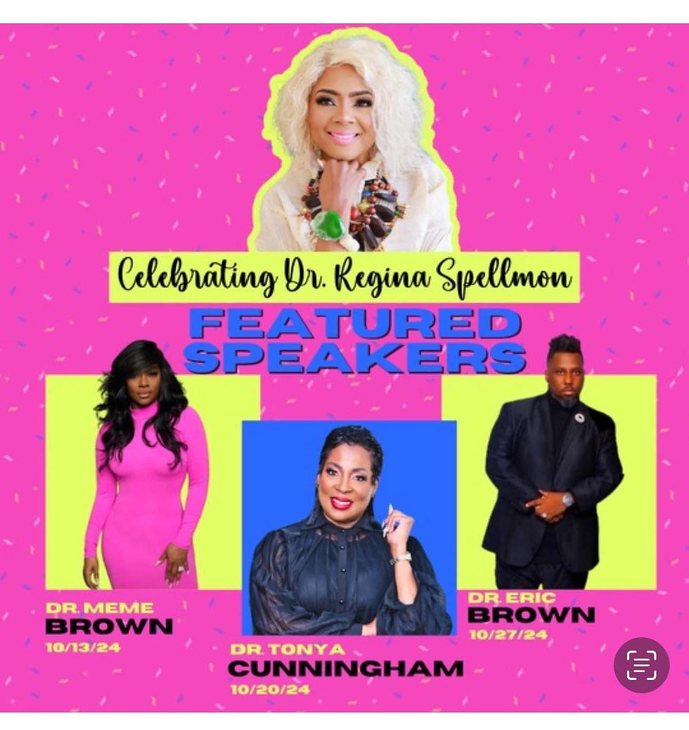 This Sunday October 20th DR. Tonya Cunningham will be in the house! LINK: https://www.youtube.com/@relevantworshipcenter1633/featured