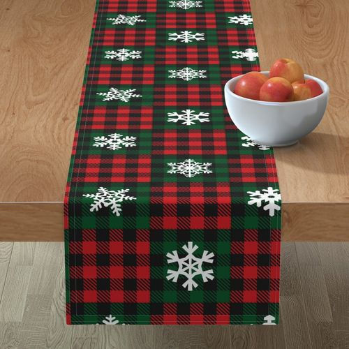 Thumbnail: Snowflake Buffalo Check Quilt Wallpaper and Home Décor