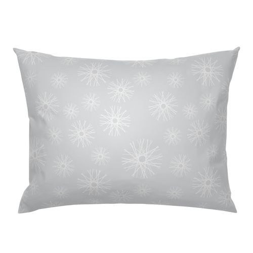 Thumbnail: White Sparkles on Grey Wallpaper & Home Décor