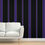 Thumbnail: Purple & Gold Stripes on Black Wallpaper