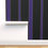 Thumbnail: Purple & Gold Stripes on Black Wallpaper