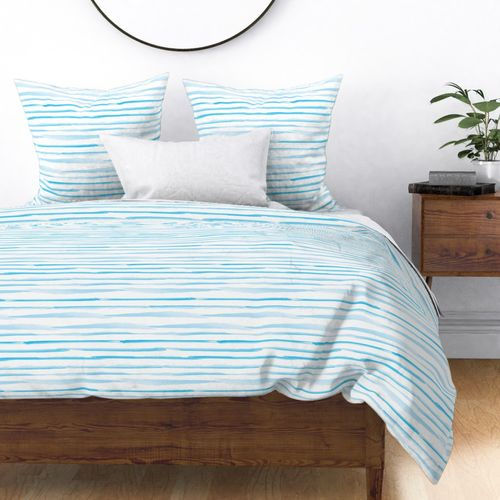 Thumbnail: Brushstrokes in Blue Wallpaper & Home Décor