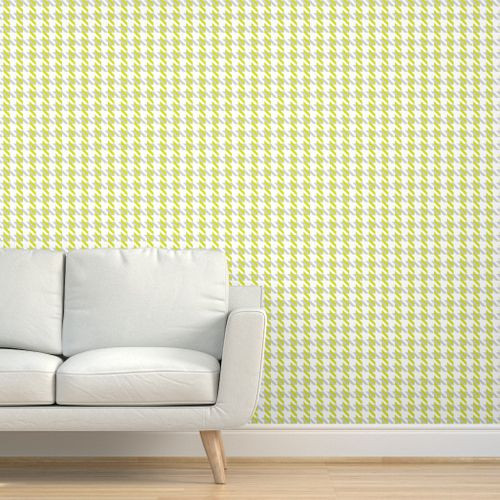 Thumbnail: Green & Gray Houndstooth Wallpaper