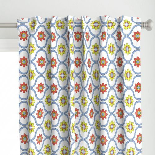 Thumbnail: Spanish Tile Wallpaper & Home Décor ~handpainted