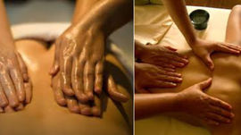 Le massage à 4 mains, pour lâcher prise