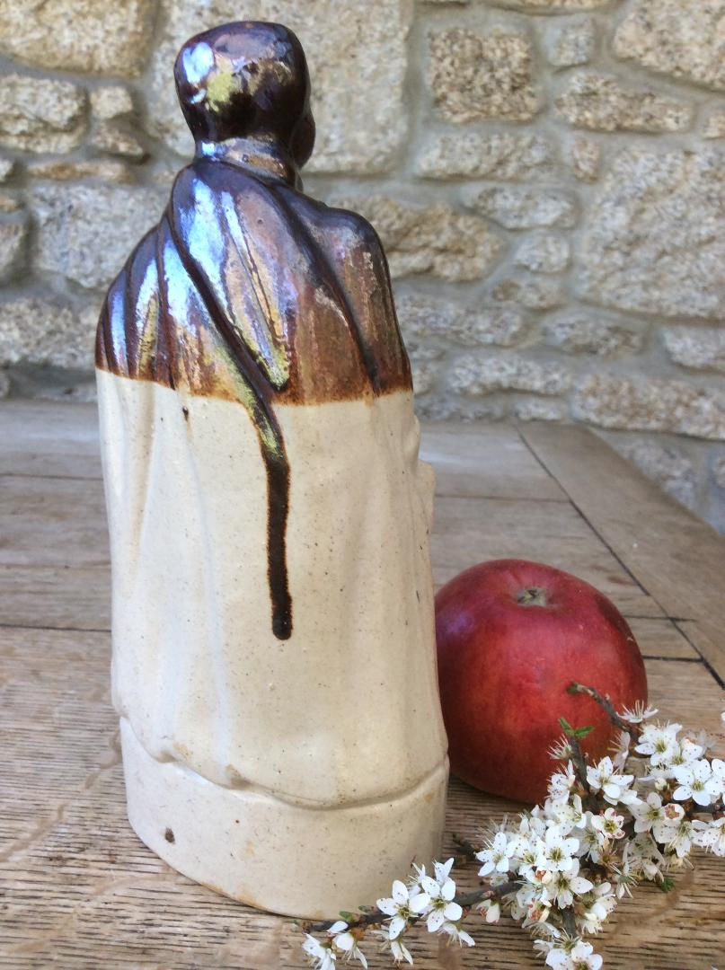 Thumbnail: Duke of York stoneware flask 1830