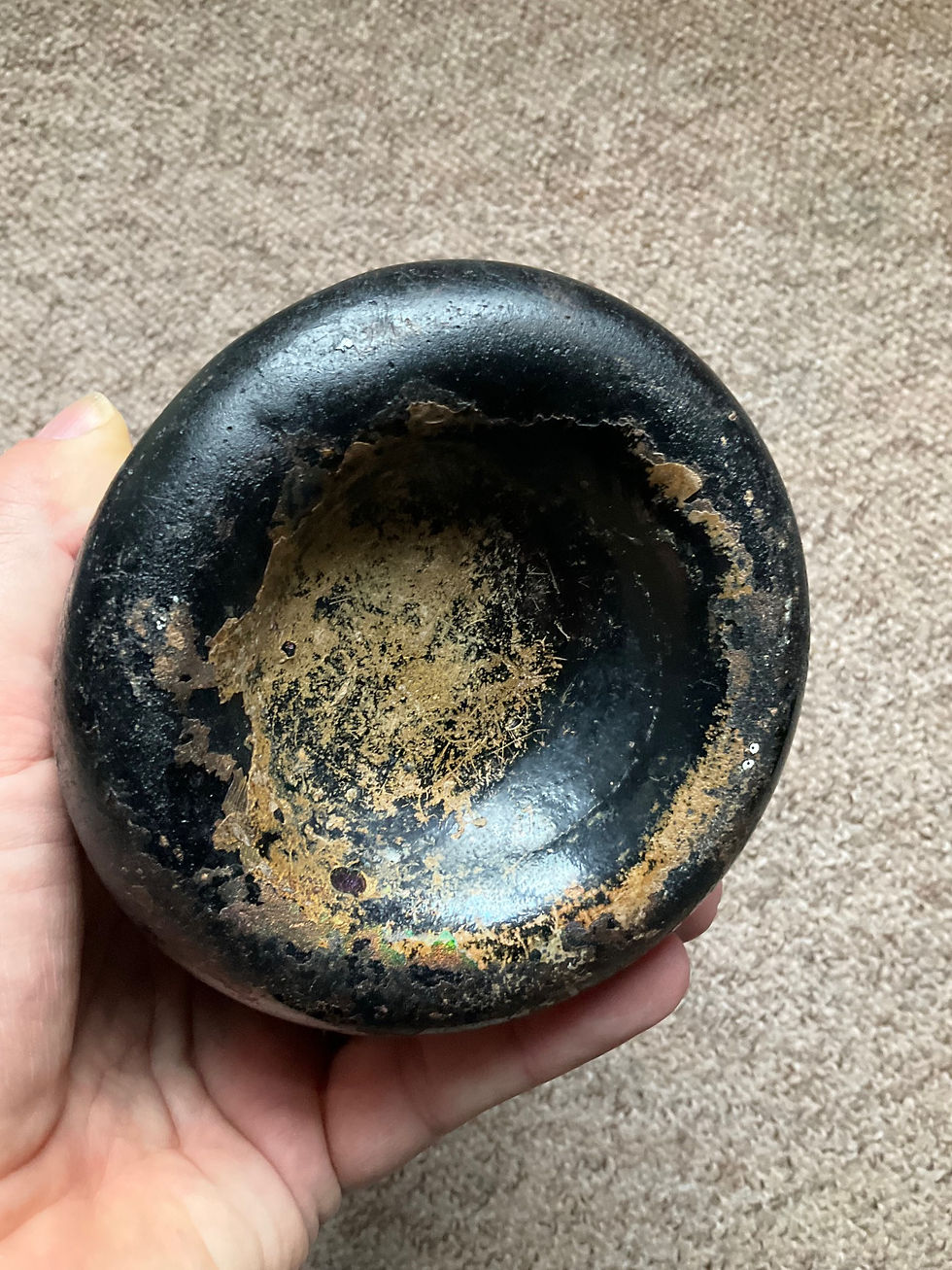 Thumbnail: Long necked English flowerpot mallet variation c1730