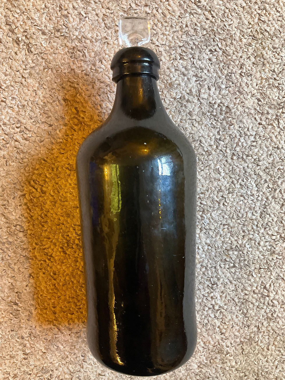 Thumbnail: Freeblown BG apothecary short cylinder