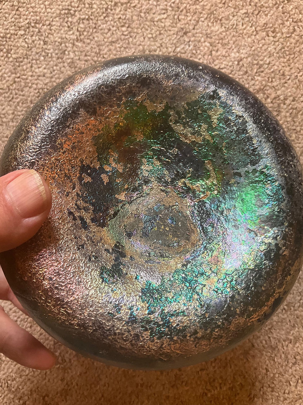 Thumbnail: Sealed iridescent onion Grosvenor family Cheshire