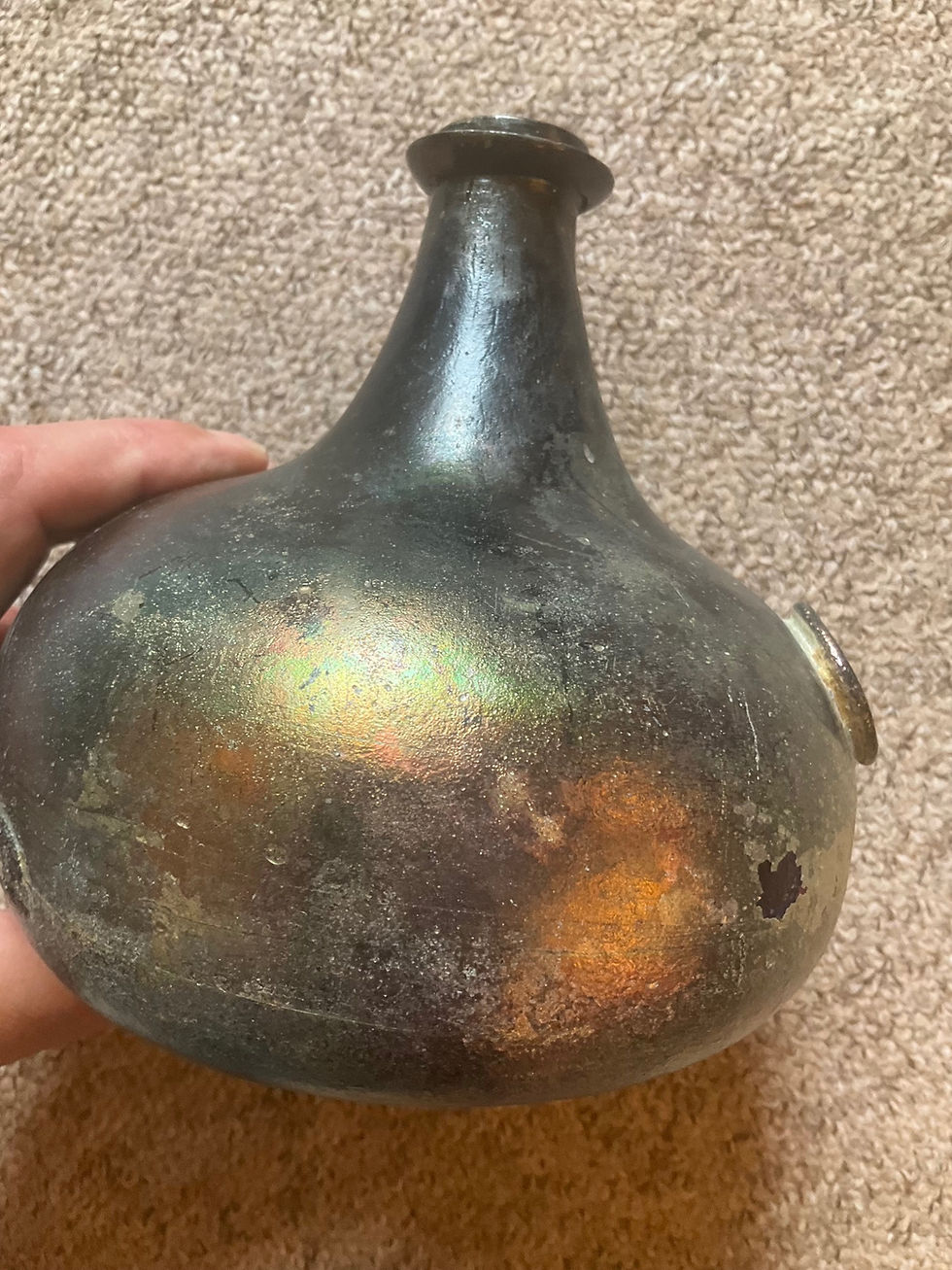 Thumbnail: Sealed iridescent onion Grosvenor family Cheshire