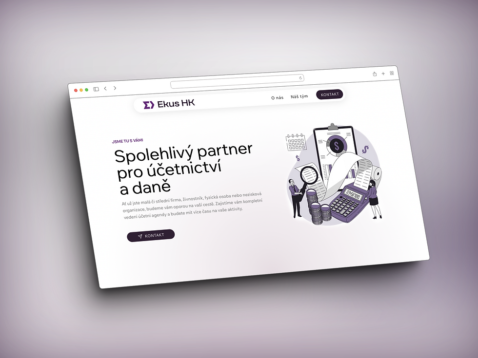 Náhled webu Ekus HK