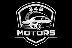 Black and White Vintage Sports Car Automotive Logo.png