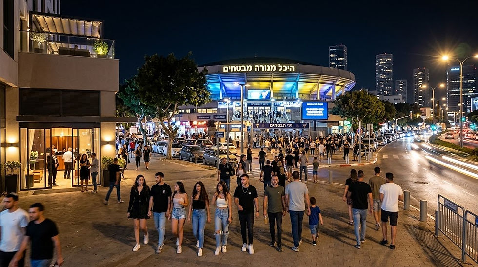 מלונות מומלצים ליד היכל מנורה: המדריך ללינה במרחק הליכה מההופעה