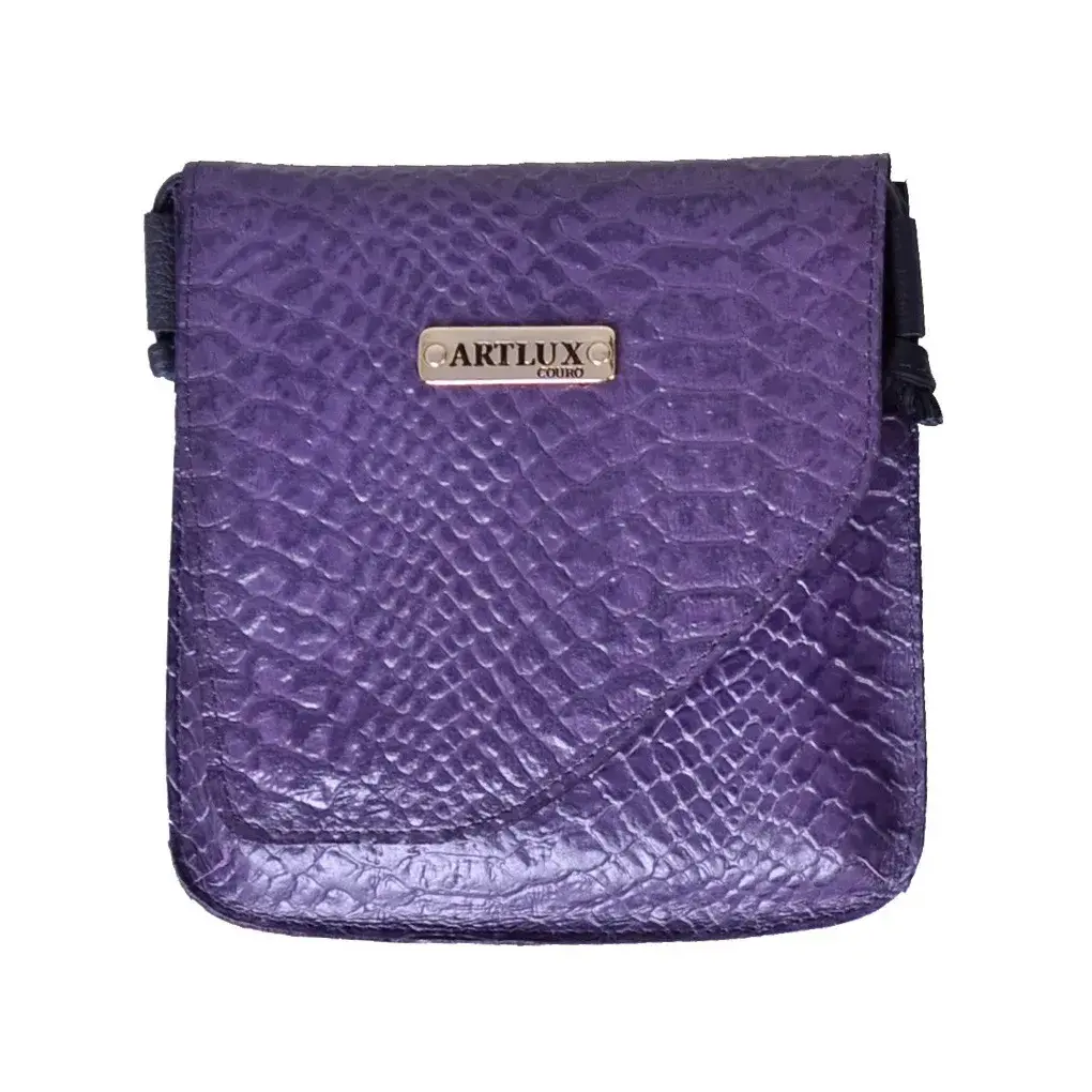 Bolsa Feminina Transversal em Couro Artlux 8048