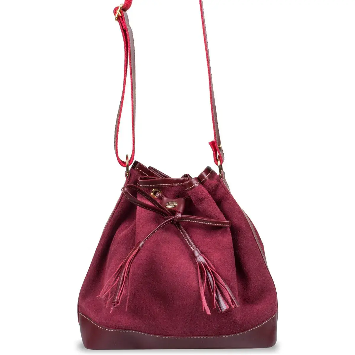 Bolsa Bucket em Couro Camurça Artlux 9005