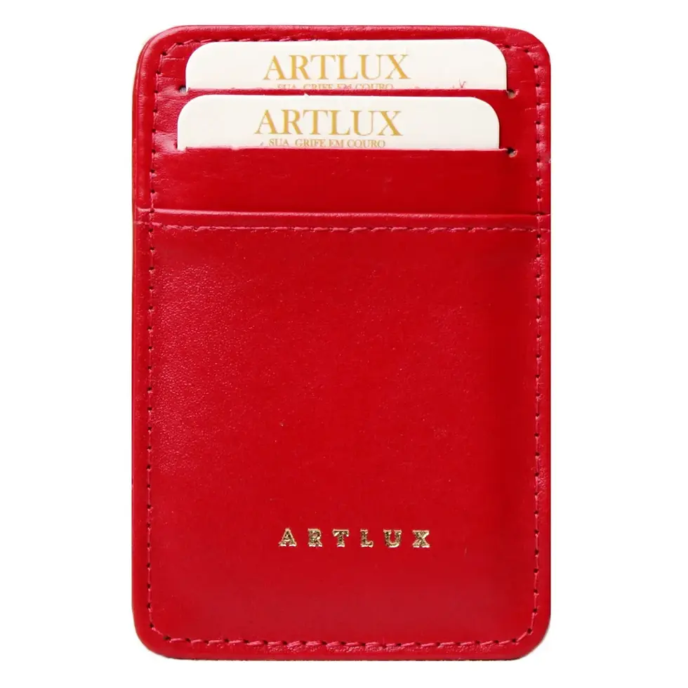 Carteira Mágica em Couro Artlux 165