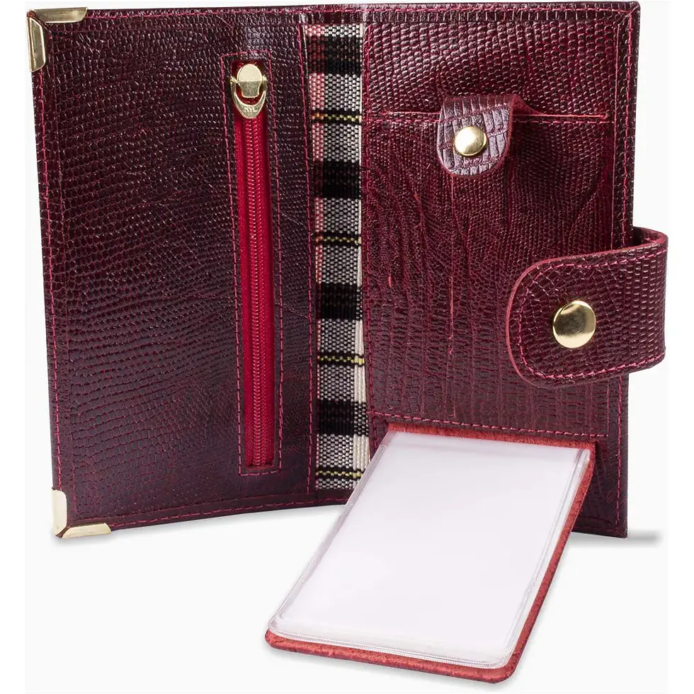 Miniatura: Carteira Feminina Artlux em Couro 937