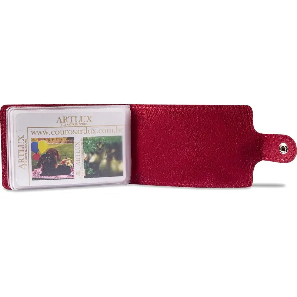 Miniatura: Porta Cartão Feminino Show de Couro 1937