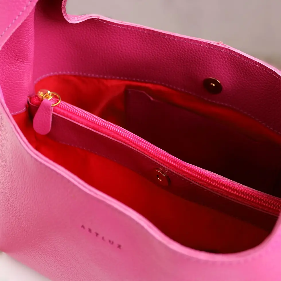 Miniatura: Bolsa Sack Bag em Couro Artlux SB-001