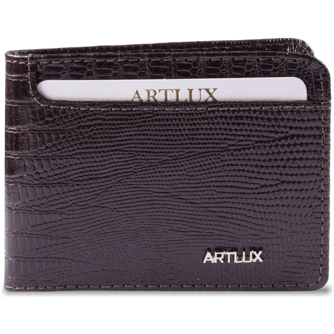 Carteira Slim em Couro Artlux 926