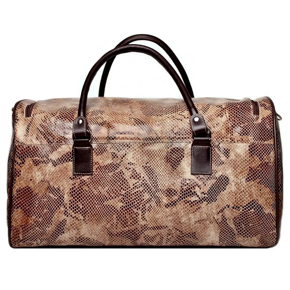 Miniatura: Bolsa de Viagem 100% em Couro Artlux 9058