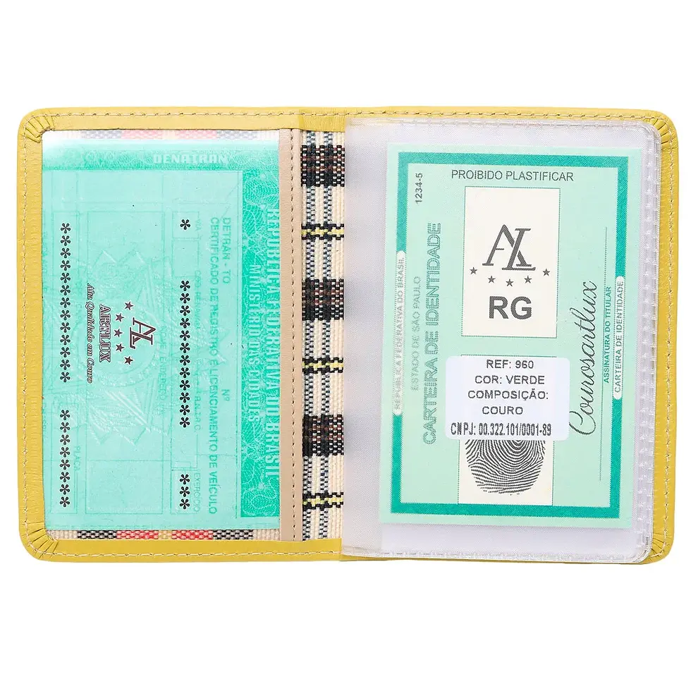 Miniatura: Porta Documentos em Couro Artlux 960