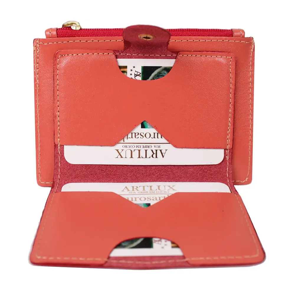 Miniatura: Carteira Feminina em Couro Artlux 8017