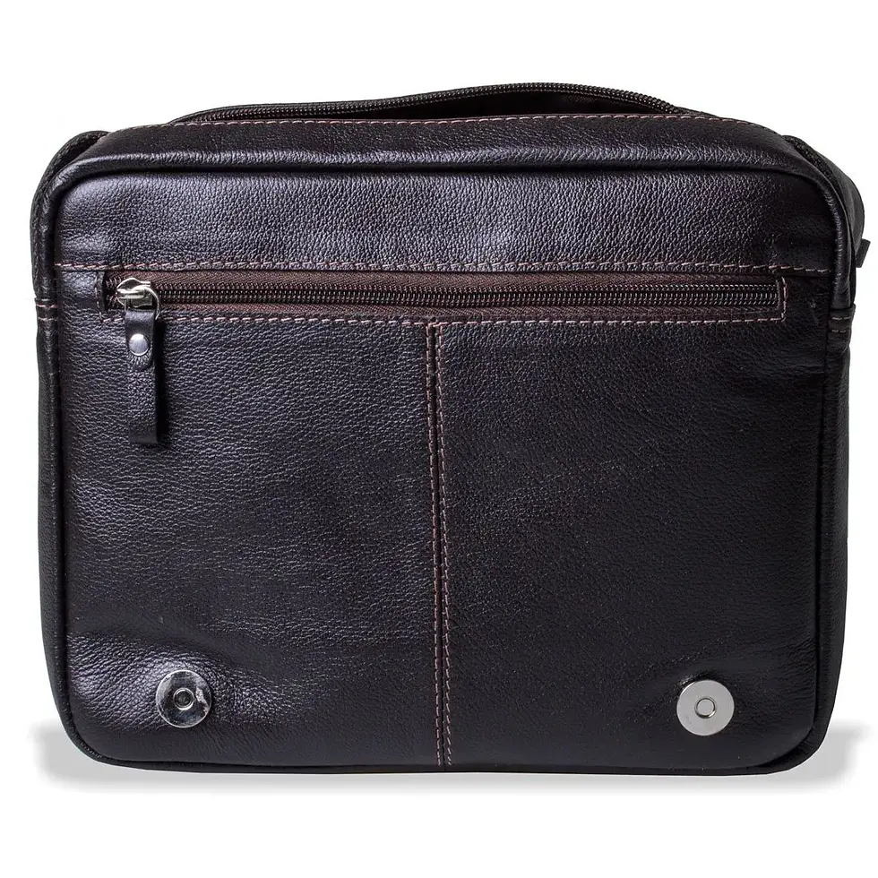 Miniatura: Bolsa Transversal de Couro Artlux 1306