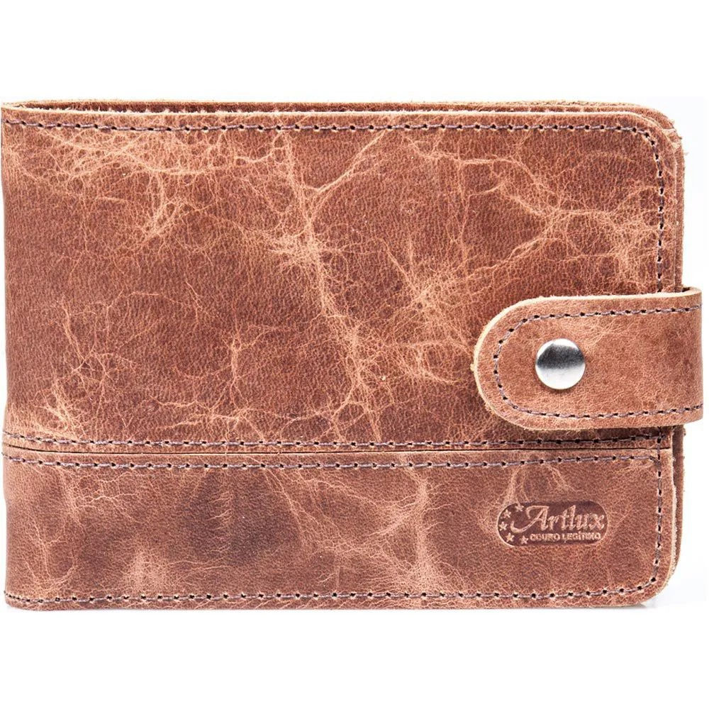 Carteira Masculina de Couro Artlux 549