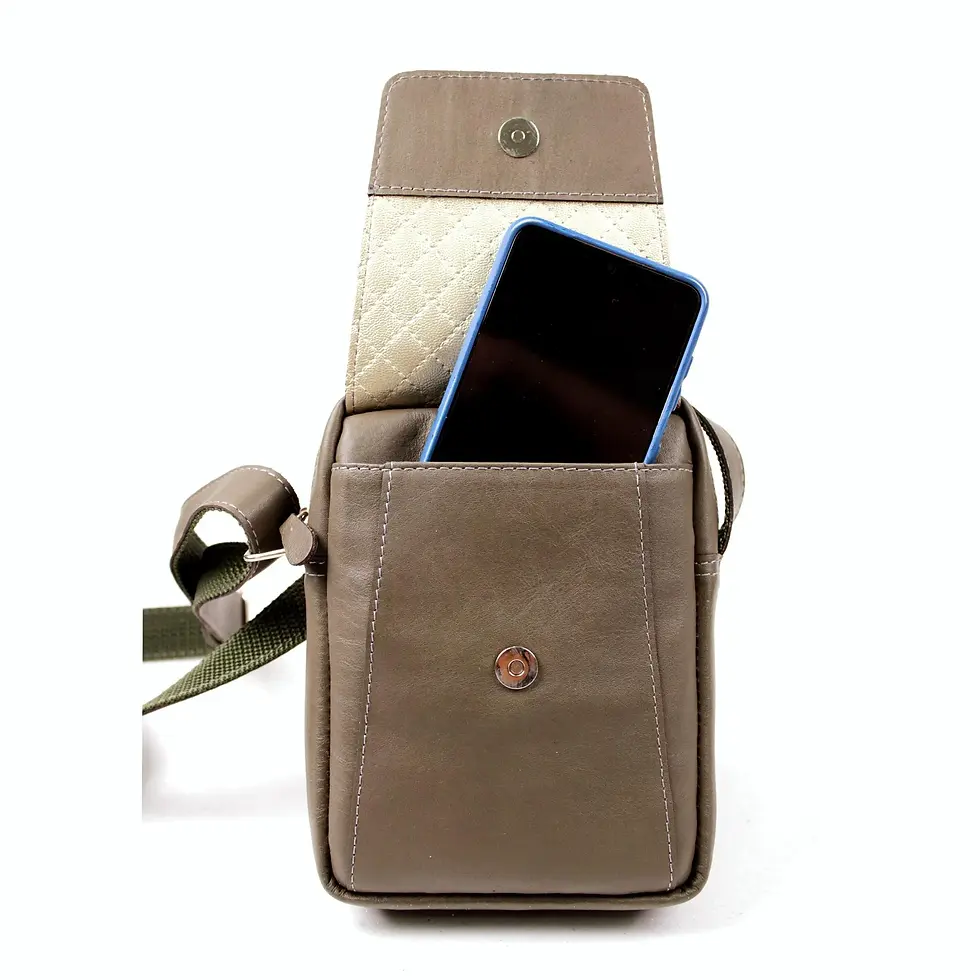 Miniatura: Shoulder Bag em Couro Artlux 1406