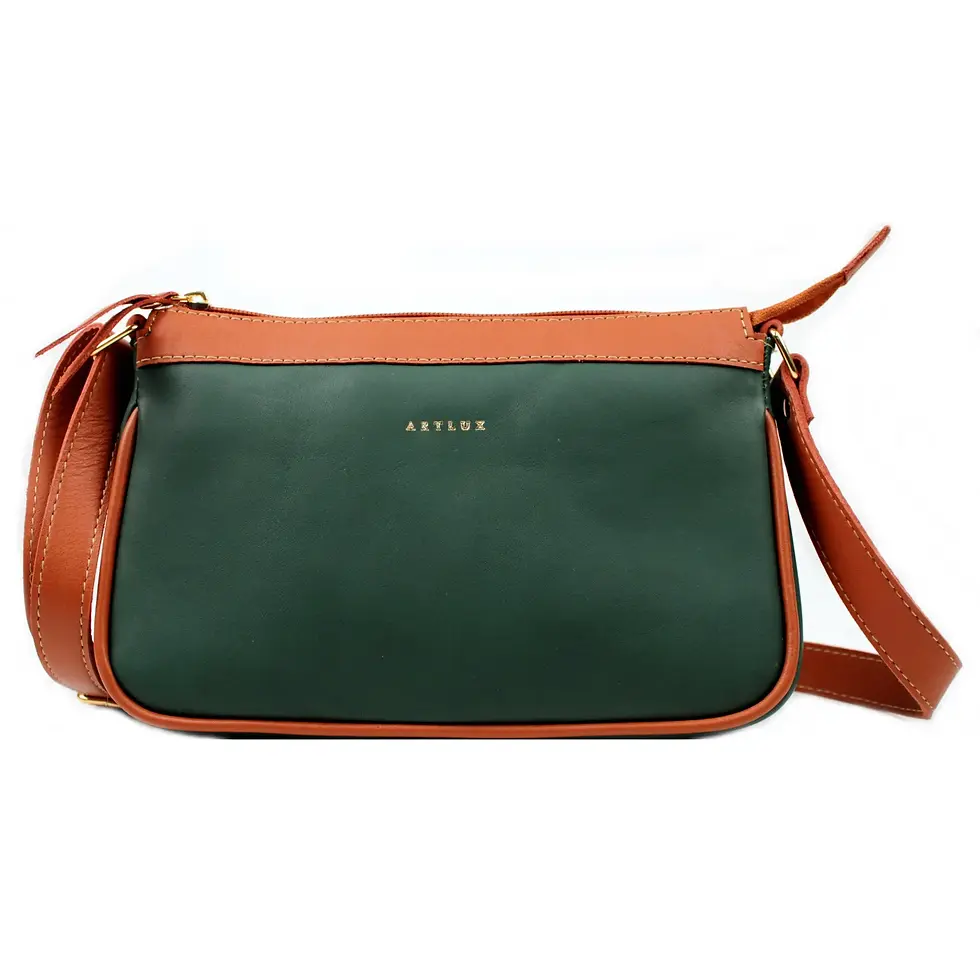 Miniatura: Bolsa Transversal em Couro Artlux 9055