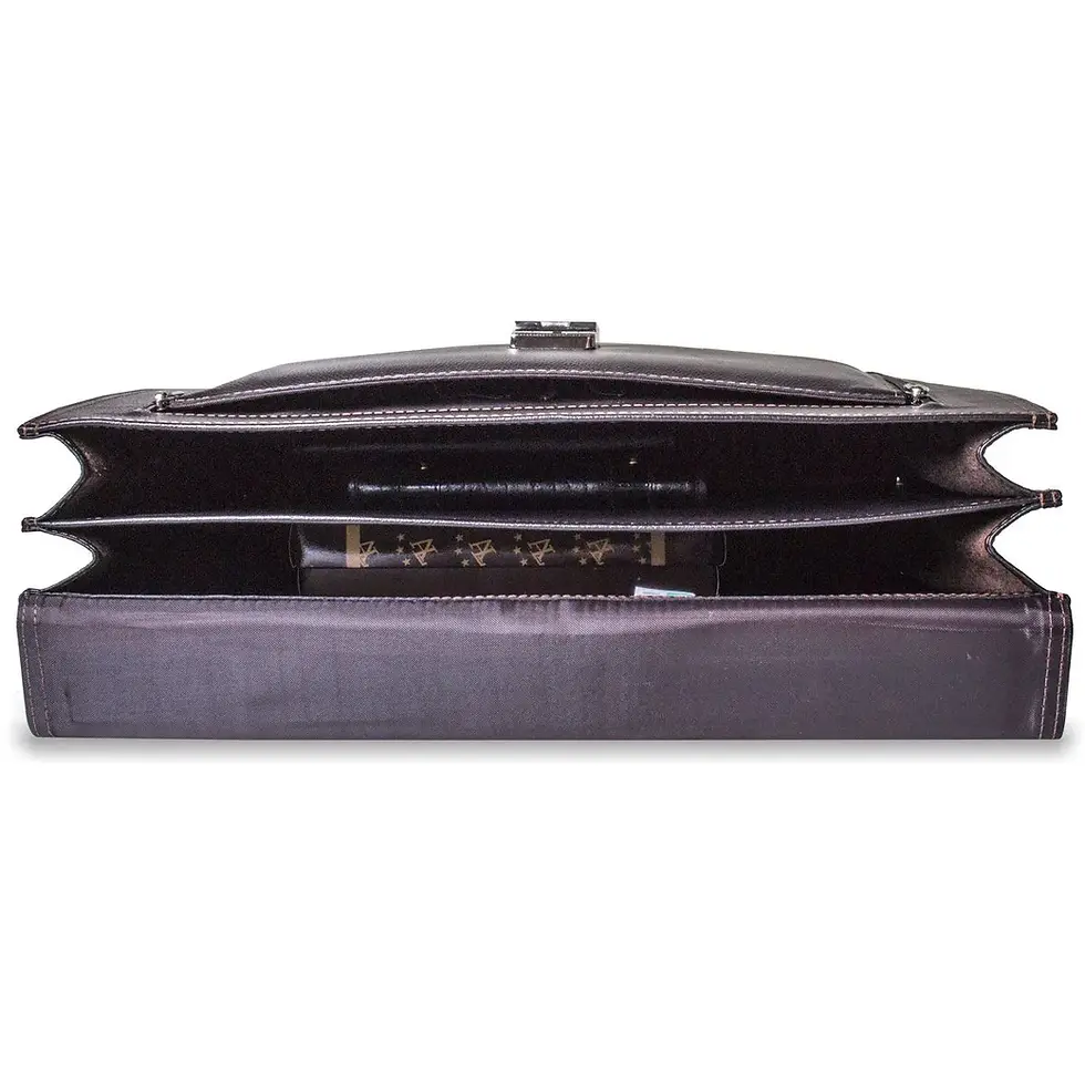 Miniatura: Pasta Executiva com Trava em Couro Artlux 1209