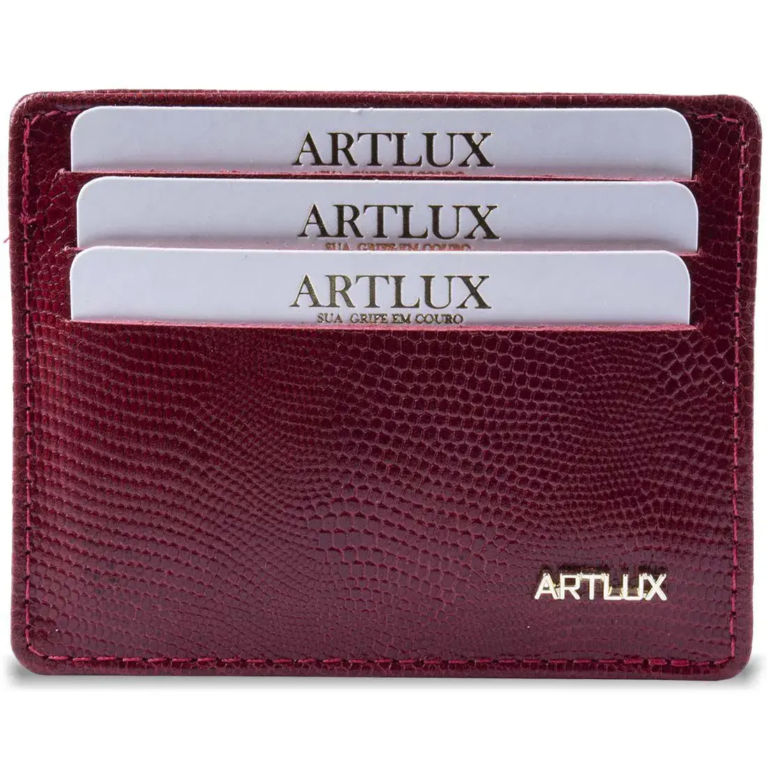 Carteira Porta Documentos Artlux em Couro 918